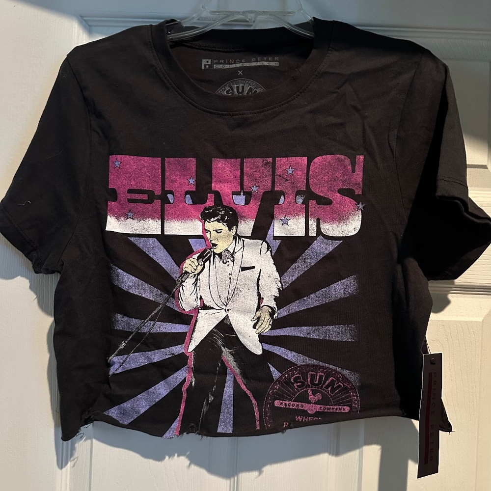 NWT Prince Peter Collection Elvis Crop Top - Size Medium